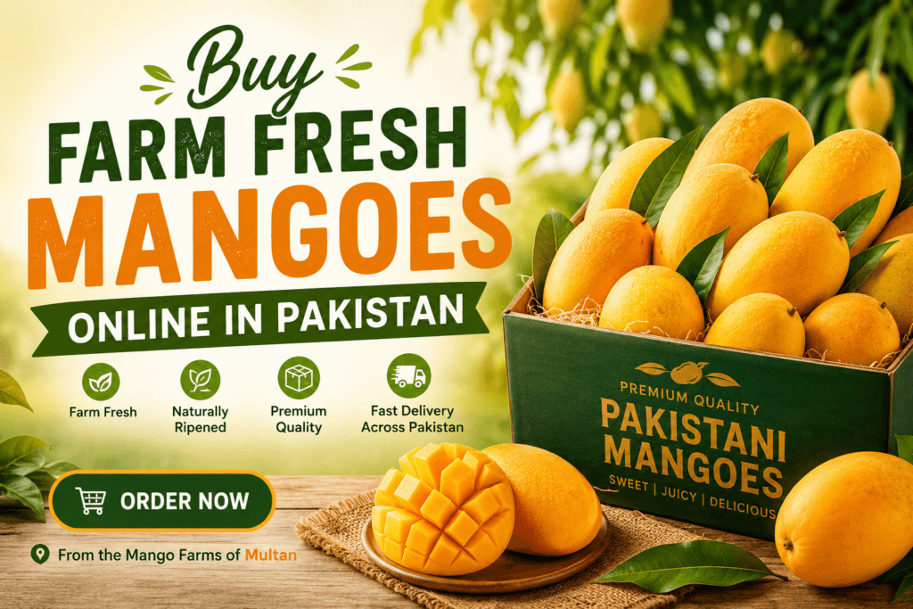 Buy Farm Fresh Mangoes Online in Pakistan – Premium Multani Mangoes
