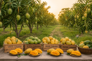 Types of Chaunsa Mango in Pakistan including White Chaunsa Mango and Black Chaunsa Mango